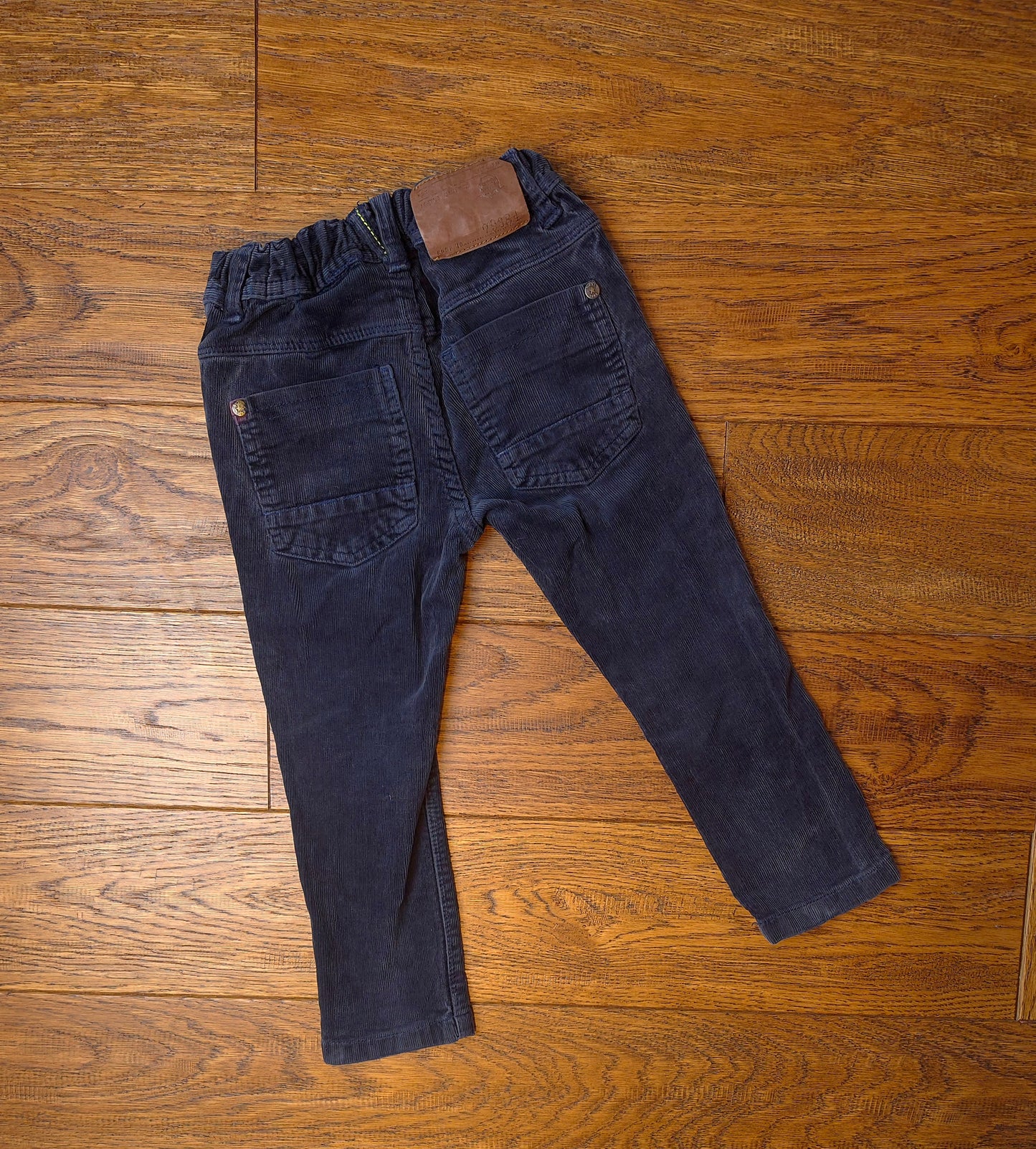 Next Cord Adjustable Elasticated Waist Trousers 18-24 Months.