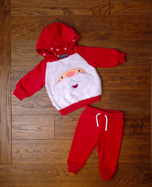 Primark Santa Christmas Tracksuit 6-9 Months.