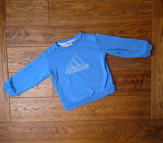 Adidas Sweatshirt Top 9-12 Months.