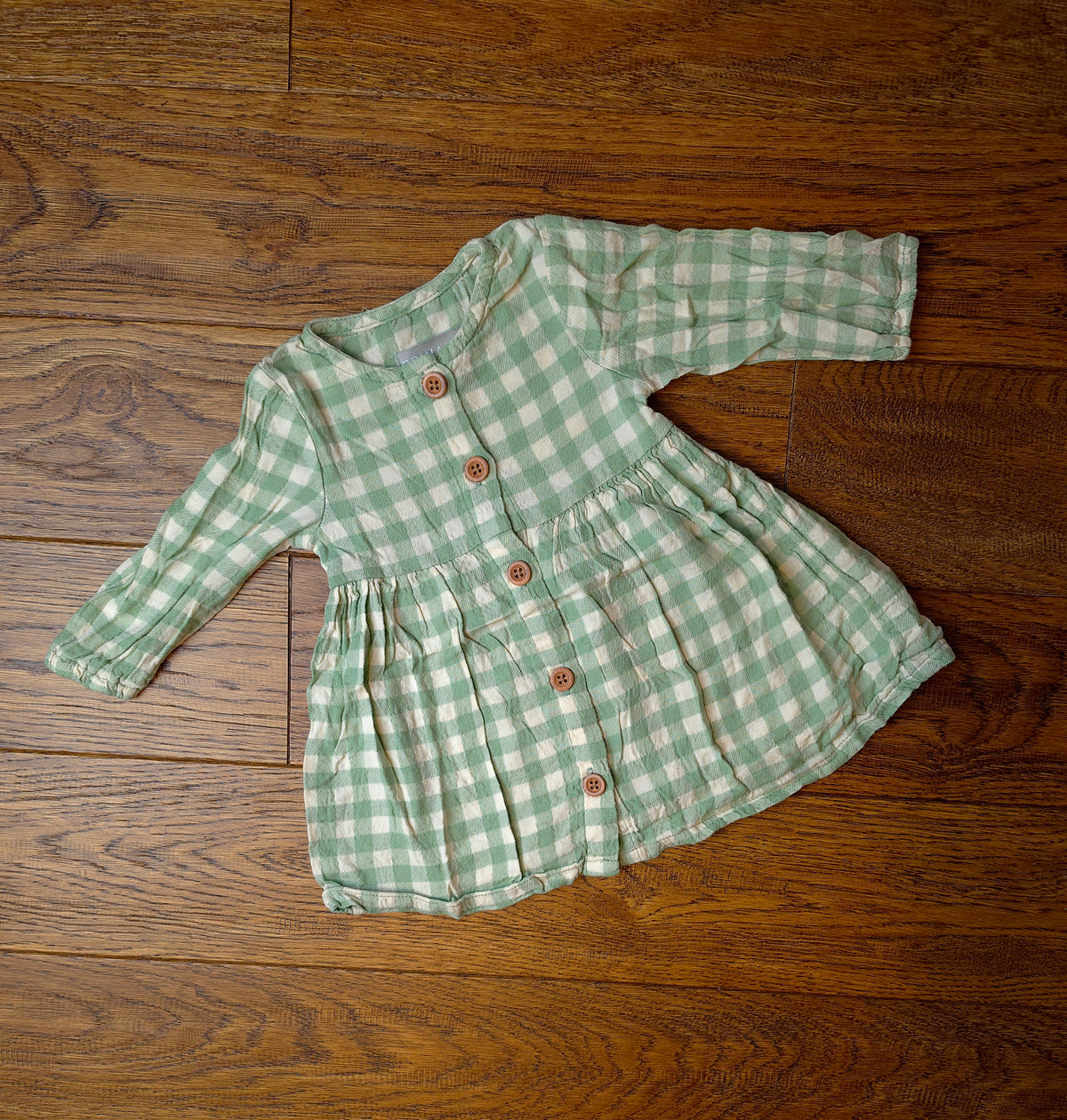 Primark Gingham Dress 0-3 Months.