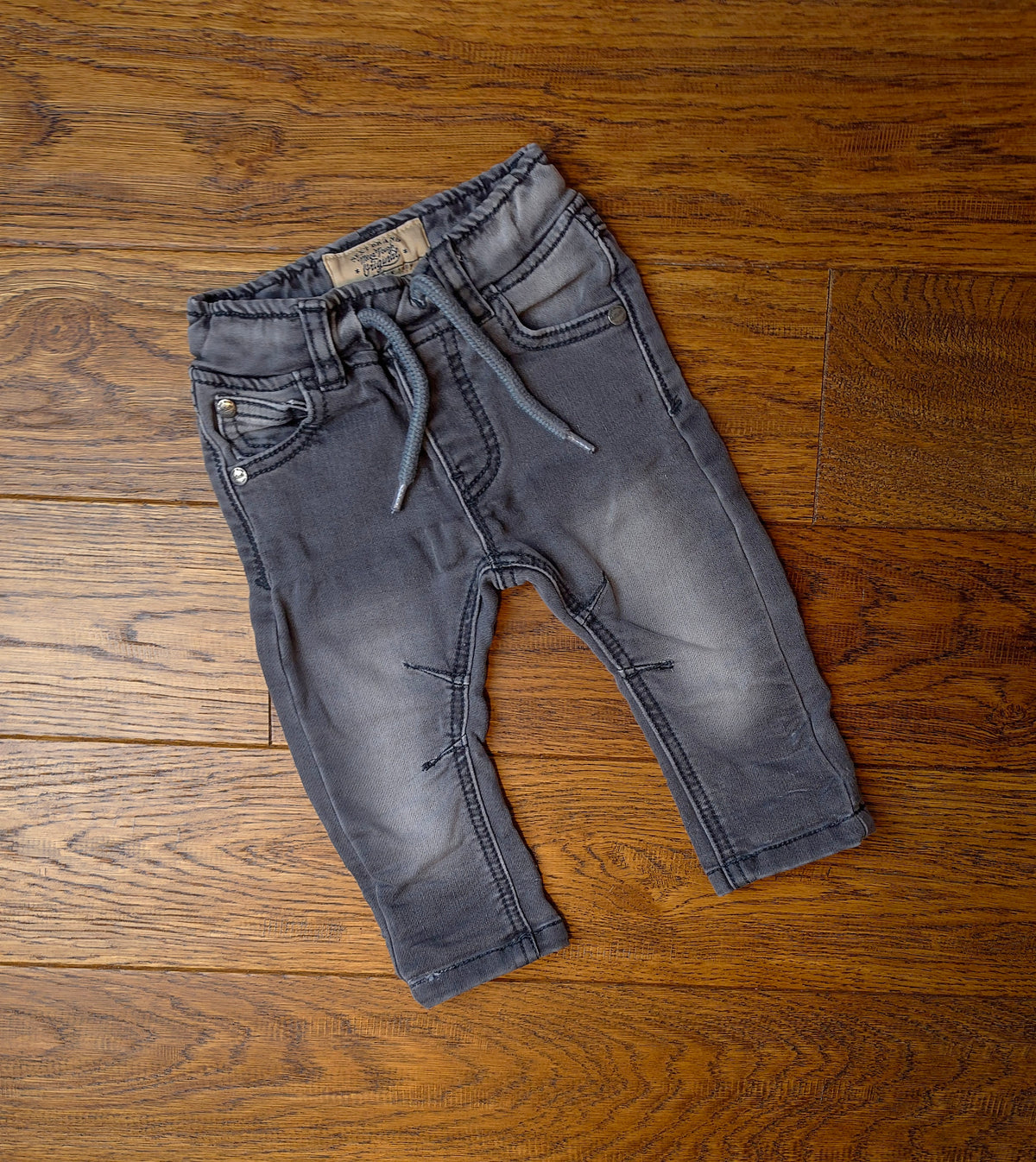Next Elasticated Waist Jeans 3-6 Months.