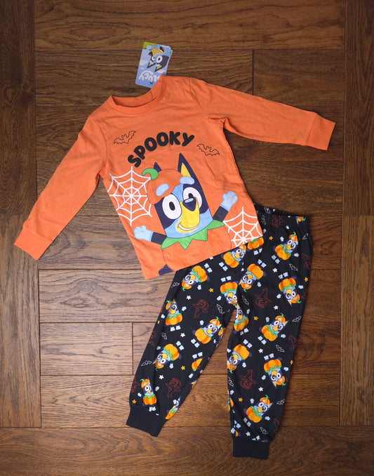 TU Bluey Halloween Pyjamas 3-4 Years.