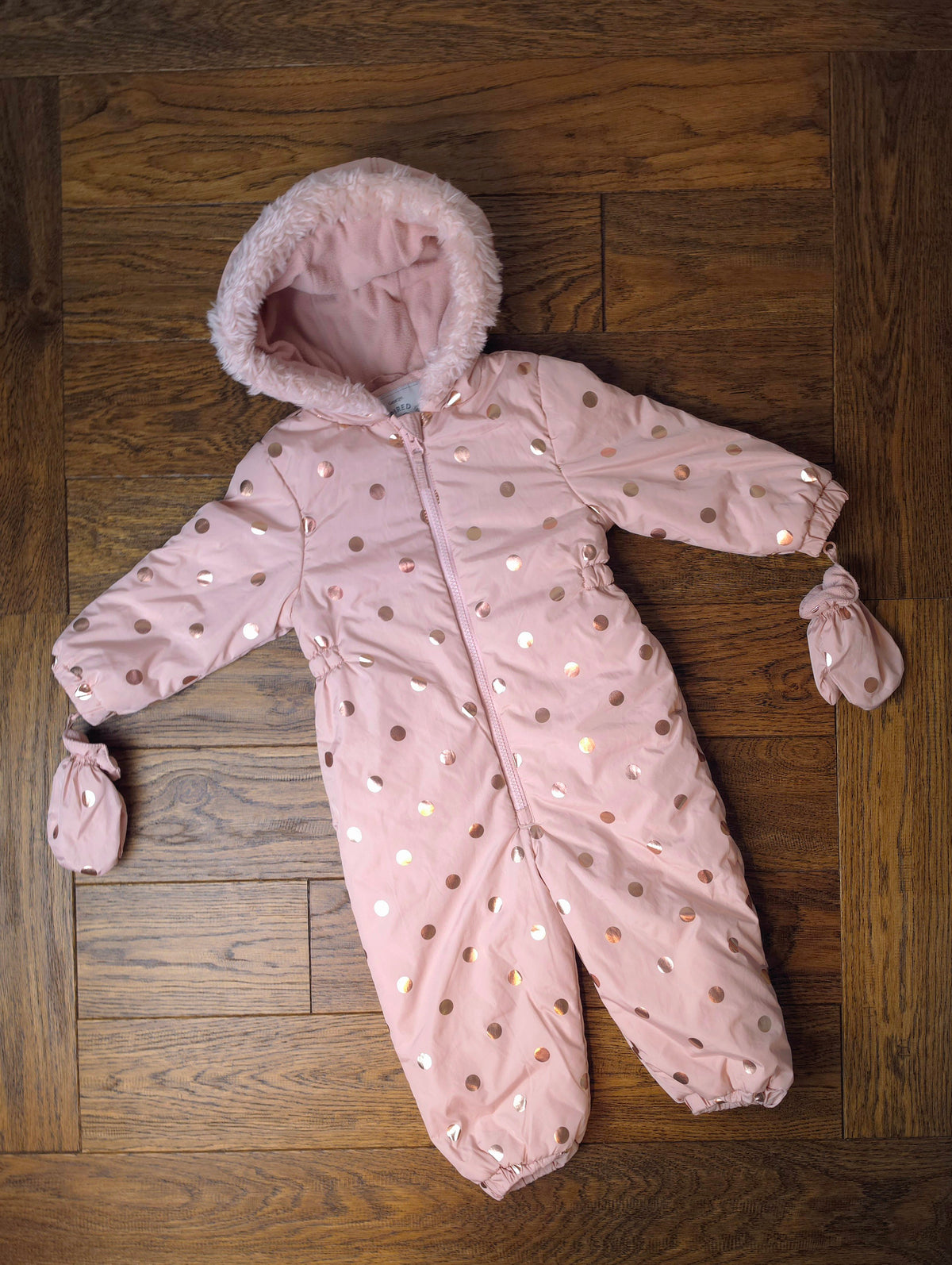 George Snowsuit Pramsuit With Mittens 18-24 Months.