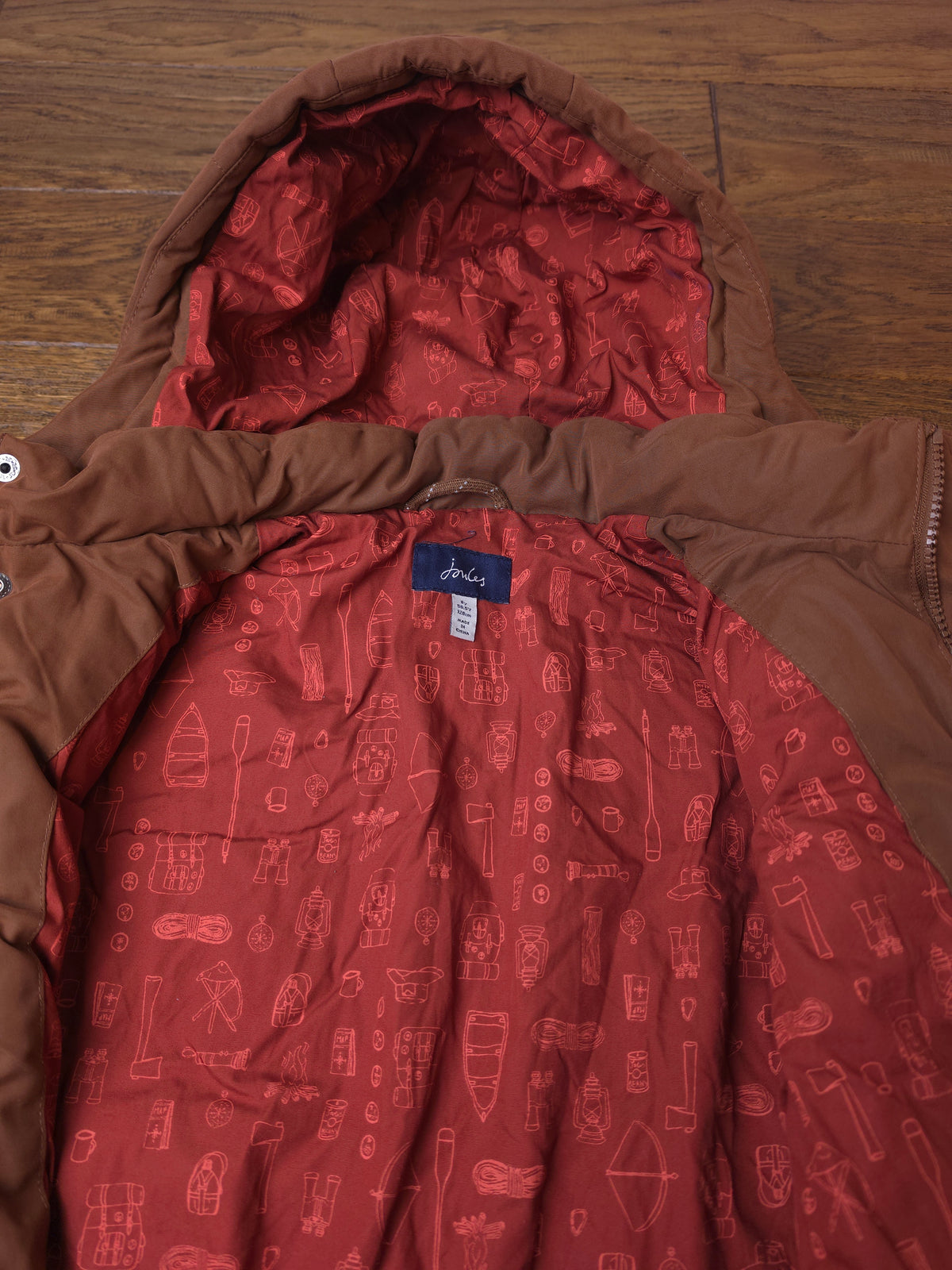 Joules Lined Broderick Winter Coat 8 Years.