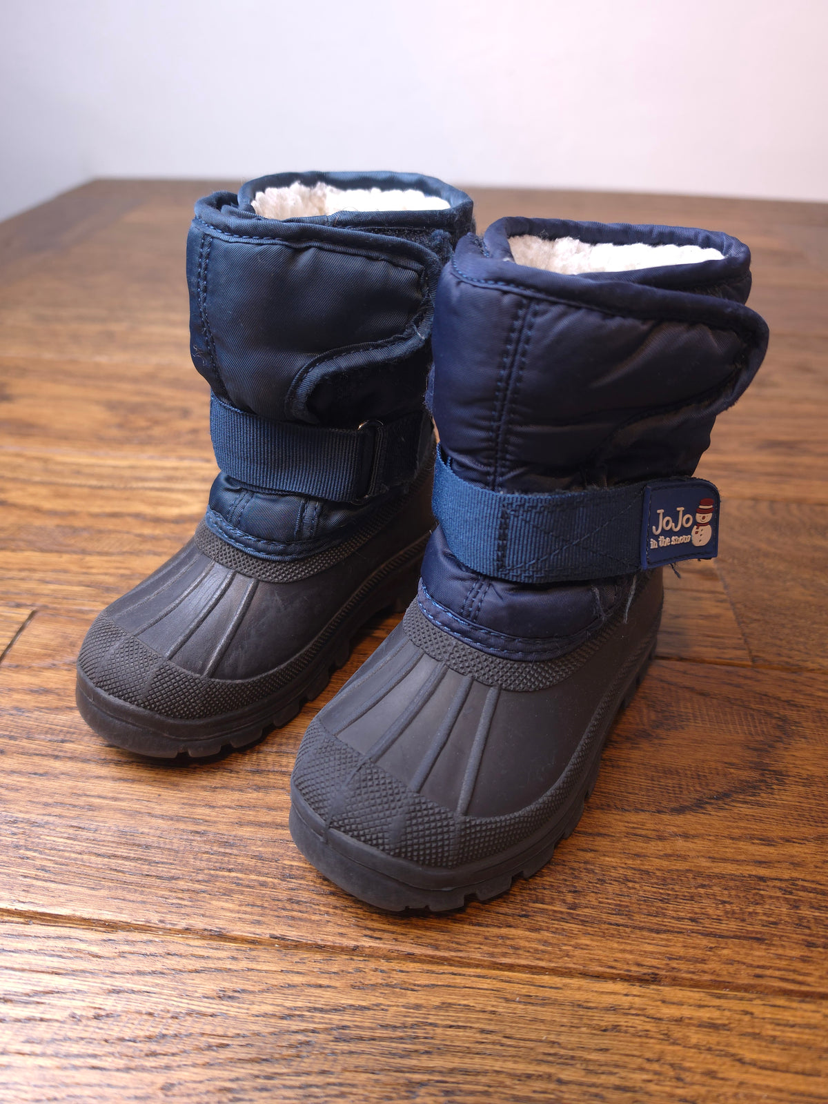 Jojo Maman In The Snow Thermal Winter Snow Boots UK 7 Infant.