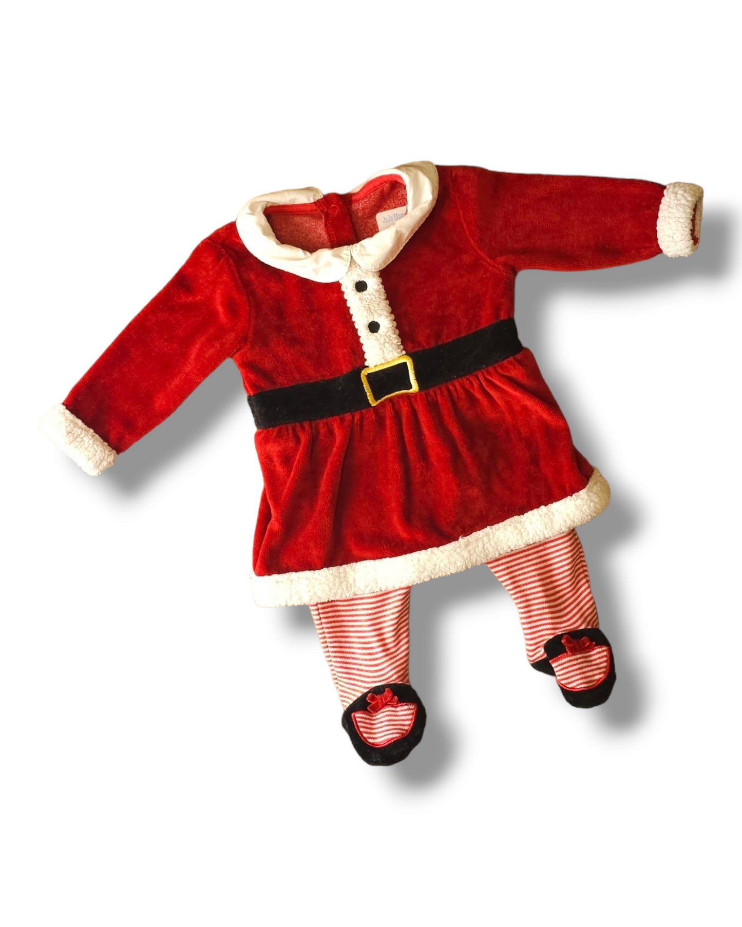 Jojo Maman All In One Santa Outfit Newborn