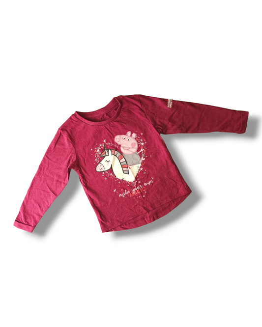 Regatta Peppa Pig Unicorn Top 6-12 Months