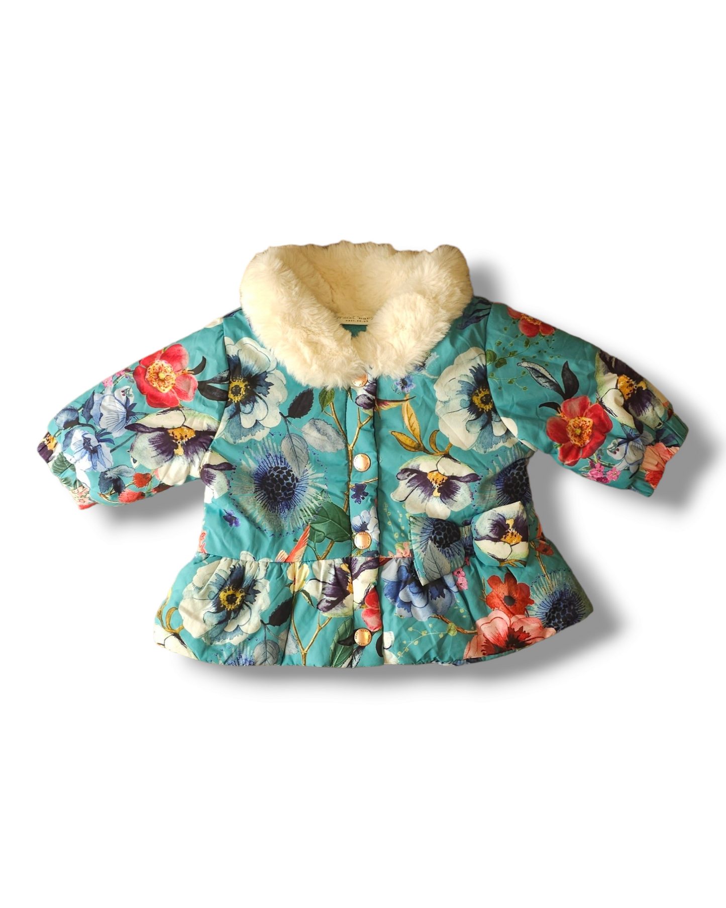 Next Collared Floral Jacket 0-1 Month