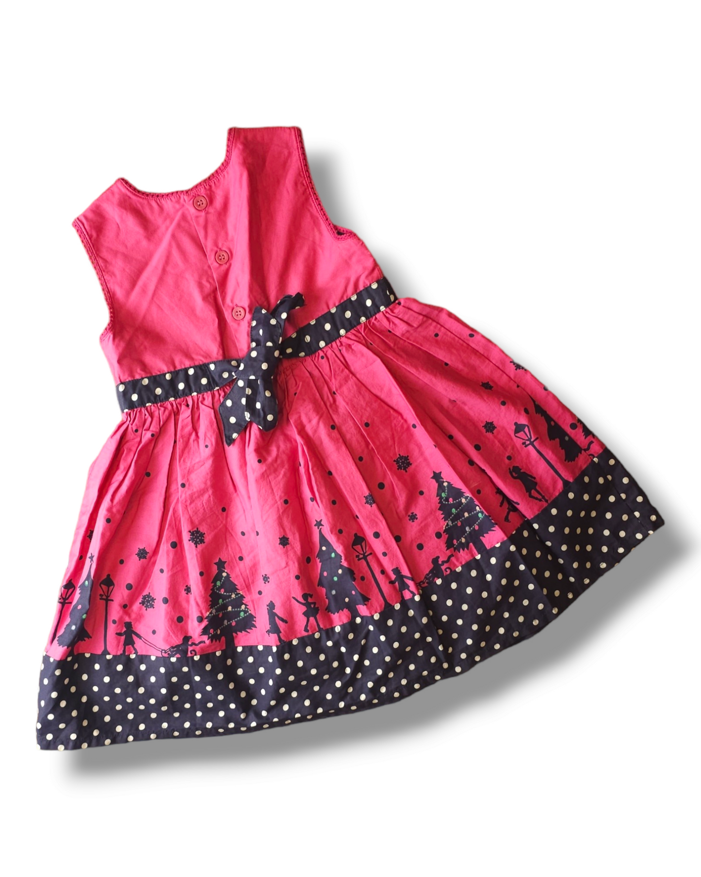 Jojo Maman Christmas Dress 18-24 Months