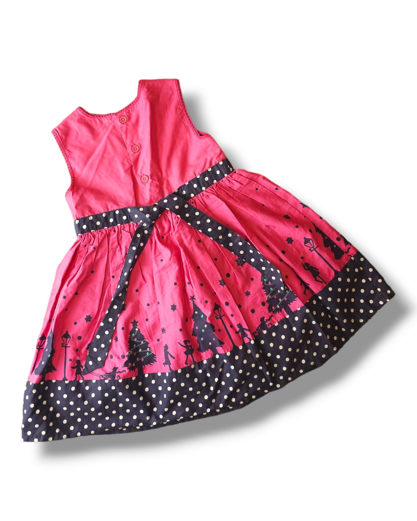 Jojo Maman Christmas Dress 18-24 Months