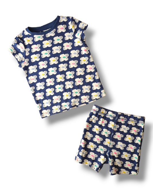 Next Short Flower Pyjamas 9-12 Months