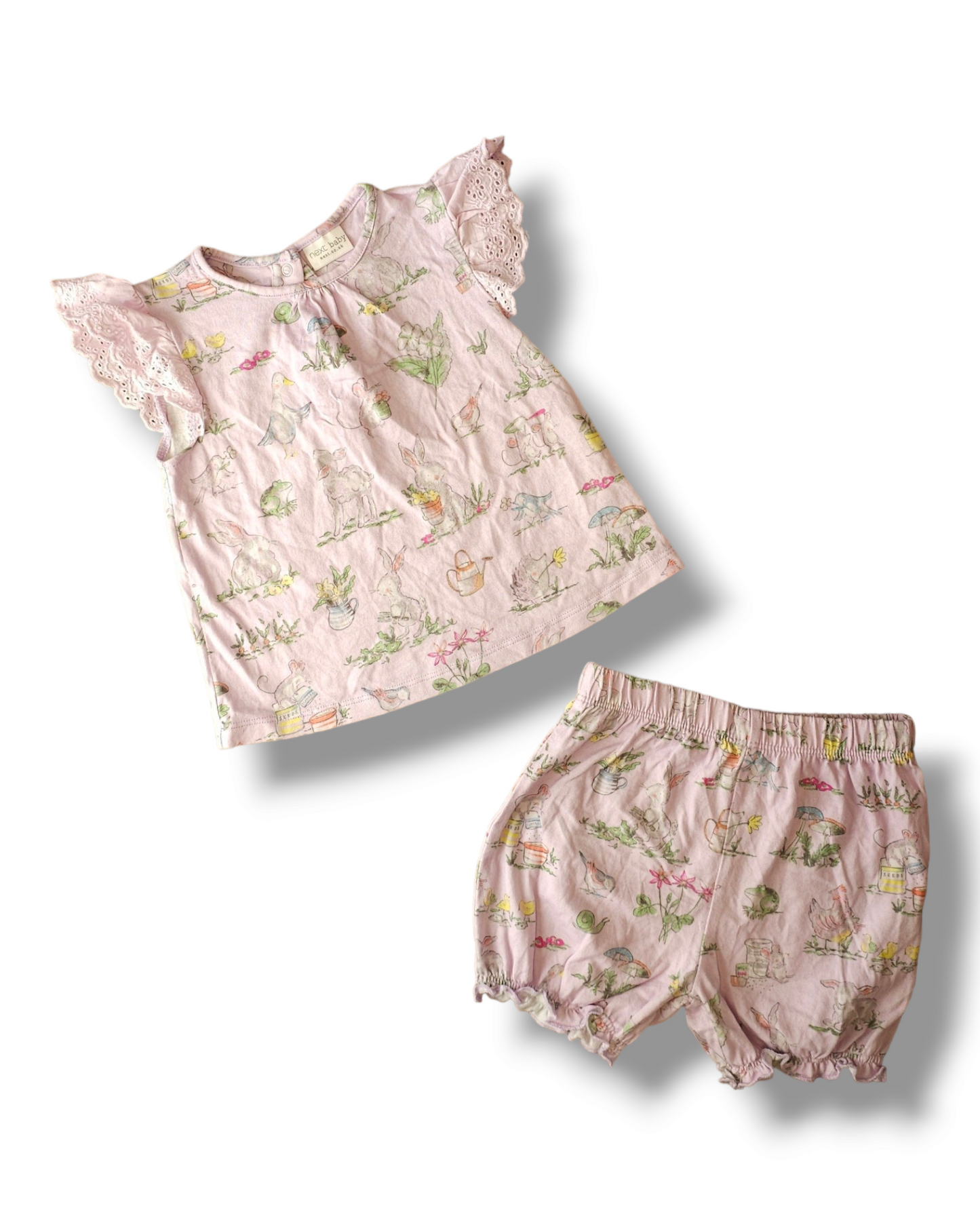 Next Garden Print Short Pyjamas 9-12 Months