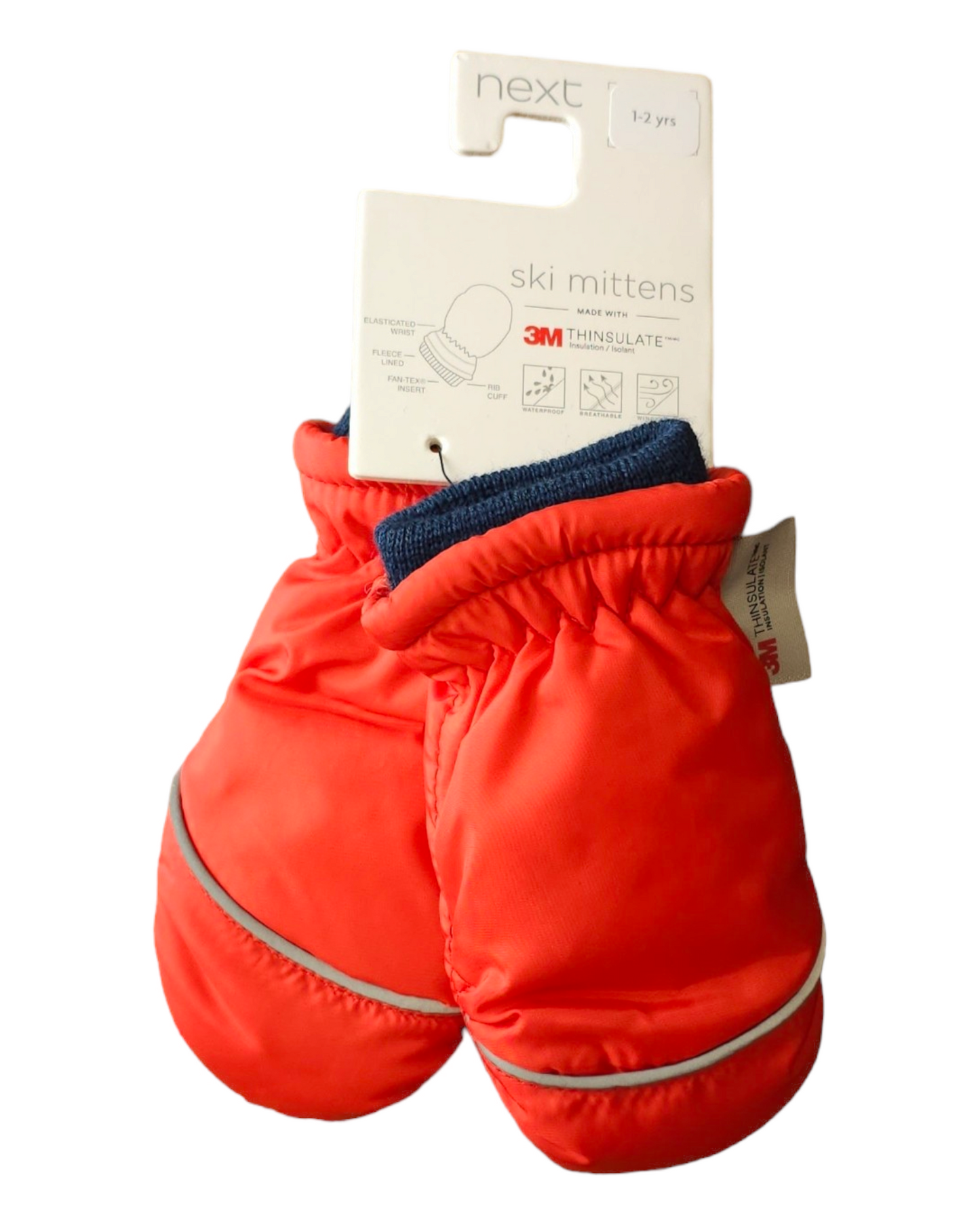 Next Thinsulate Ski Mittens 1-2 Years