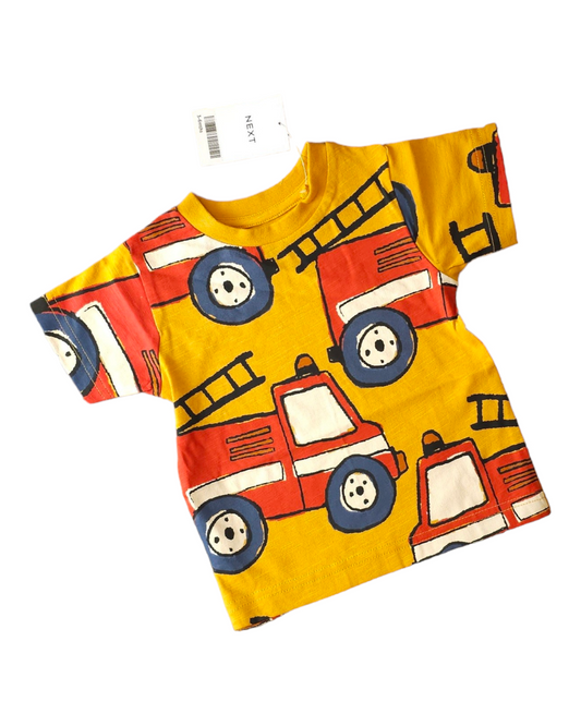 Next Fire Engine T-Shirt 3-6 Months