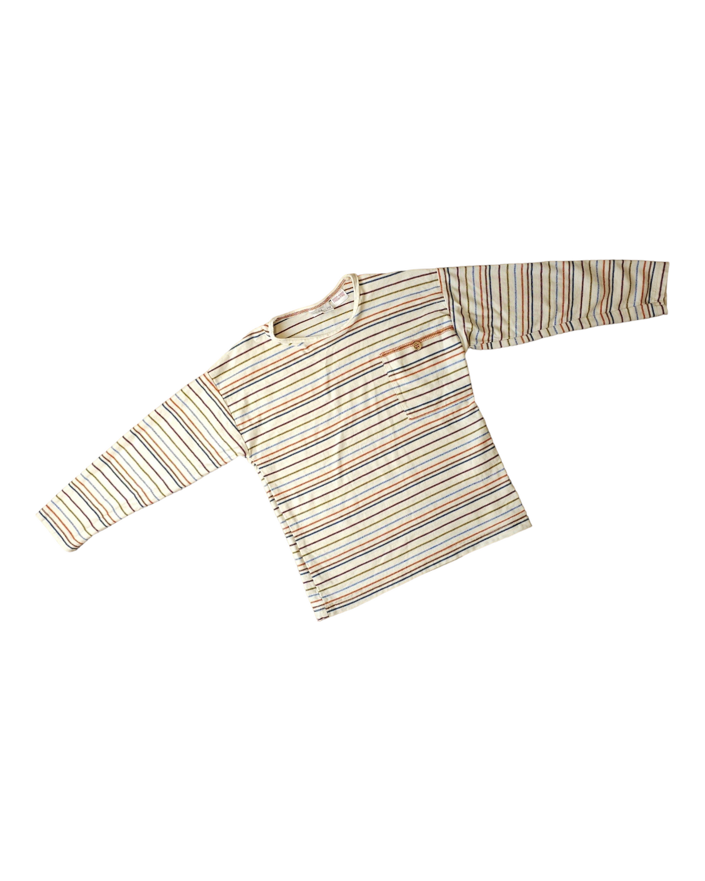 Zara Stripe Pocket Top 4-5 Years