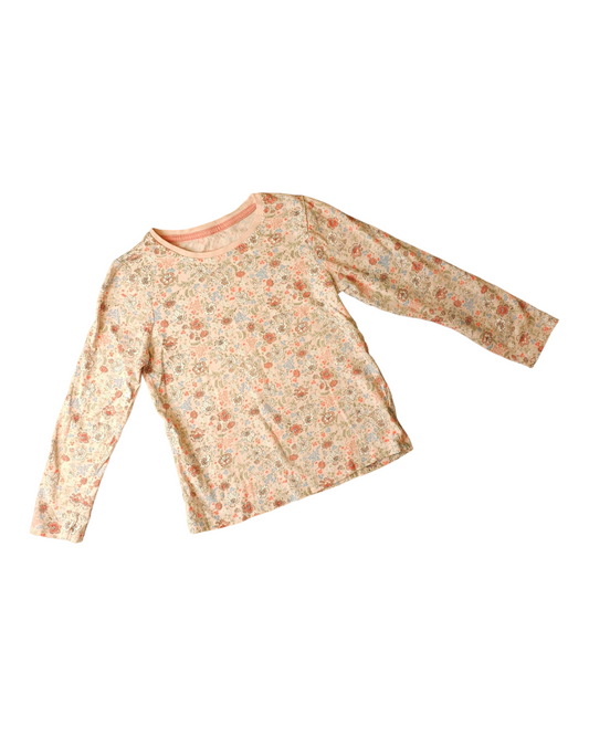 George Floral Top 7-8 Years