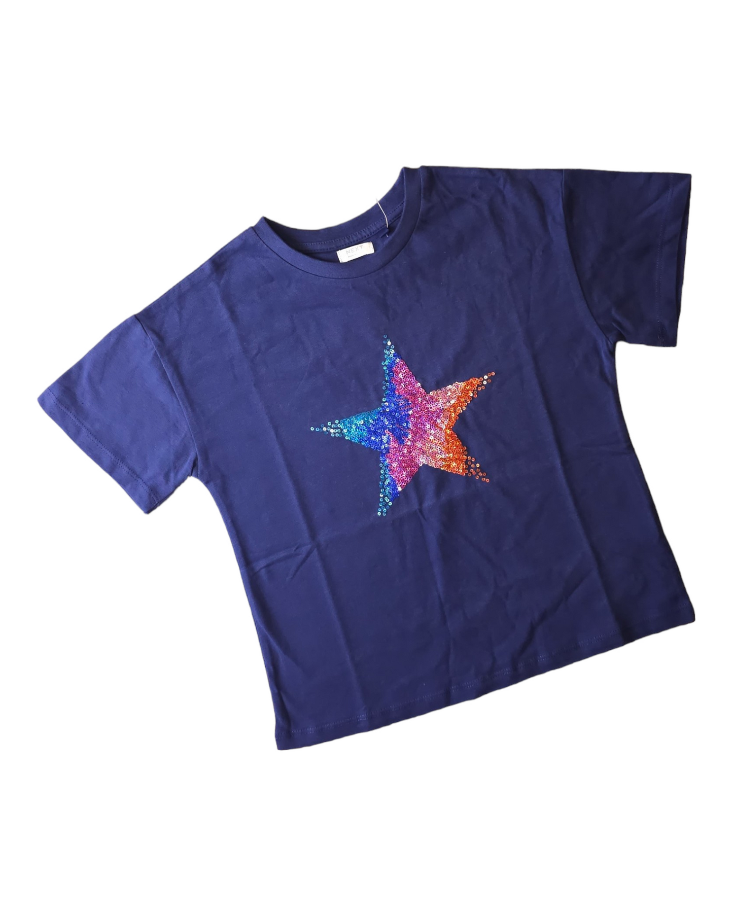 Next Star Sequin T-Shirt 6-7 Years