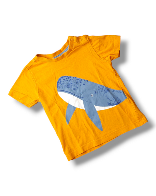 Mothercare Whale T-Shirt 9-12 Months