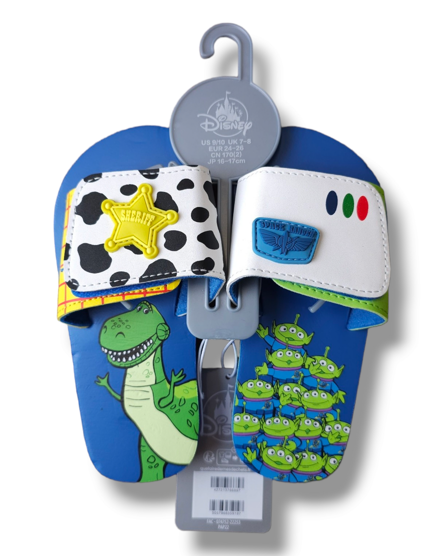 Disney Toy Story Sliders UK 7-8 Infant, UK 11-12 Infant