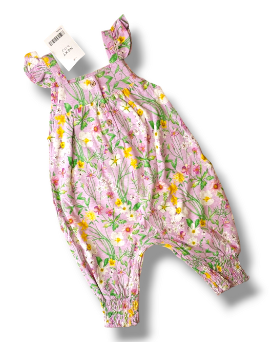 Next Floral Jumpsuit 0-3 Months, 3-6 Months, 6-9 Months, 9-12 Months