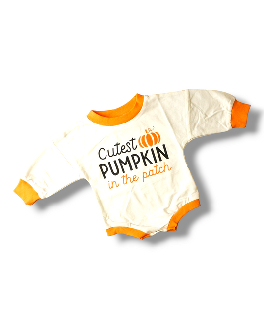 PatPat Cutest Pumpkin In The Patch Jersey Bodysuit 3-6 Months, 6-9 Months