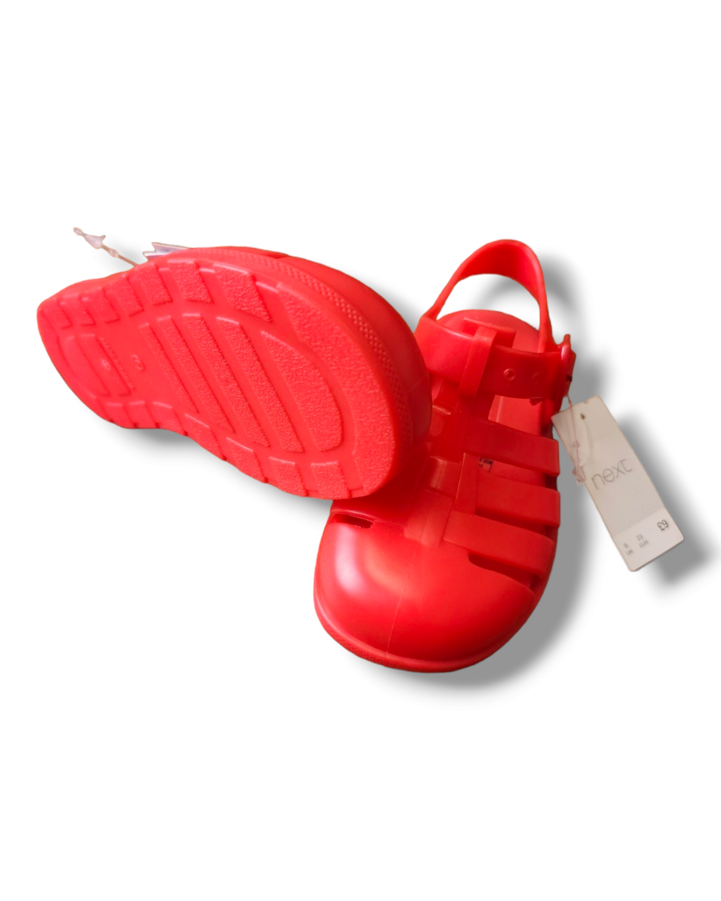 Next Cushioned Sole Jelly Sandals UK 6 Infant