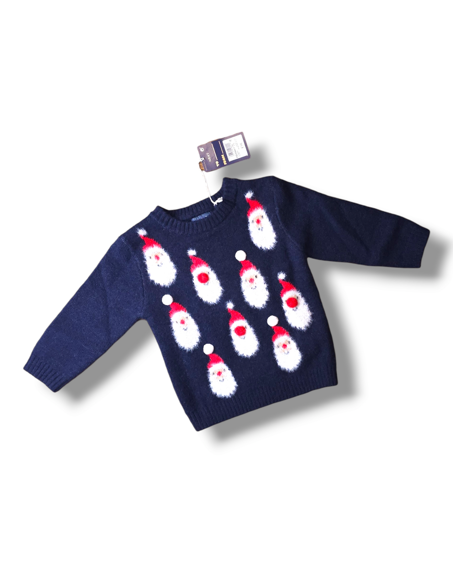 Next Santa Christmas Jumper 12-18 Months