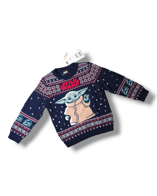 Next Star Wars Yoda Christmas Jumper 4-5 Years, 5-6 Years