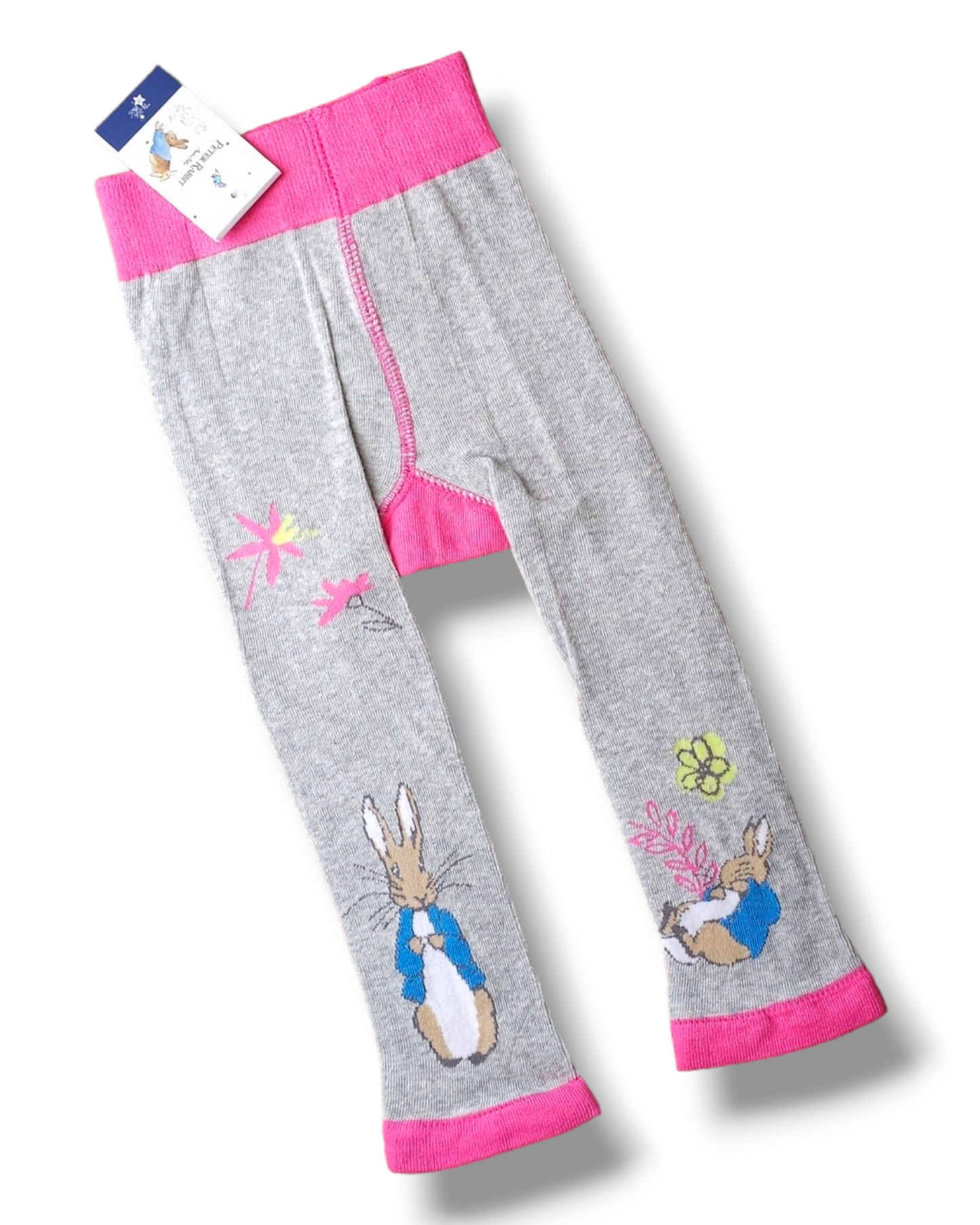 Blade and Rose Floral Peter Rabbit Leggings 6-12 Months, 1-2 Years