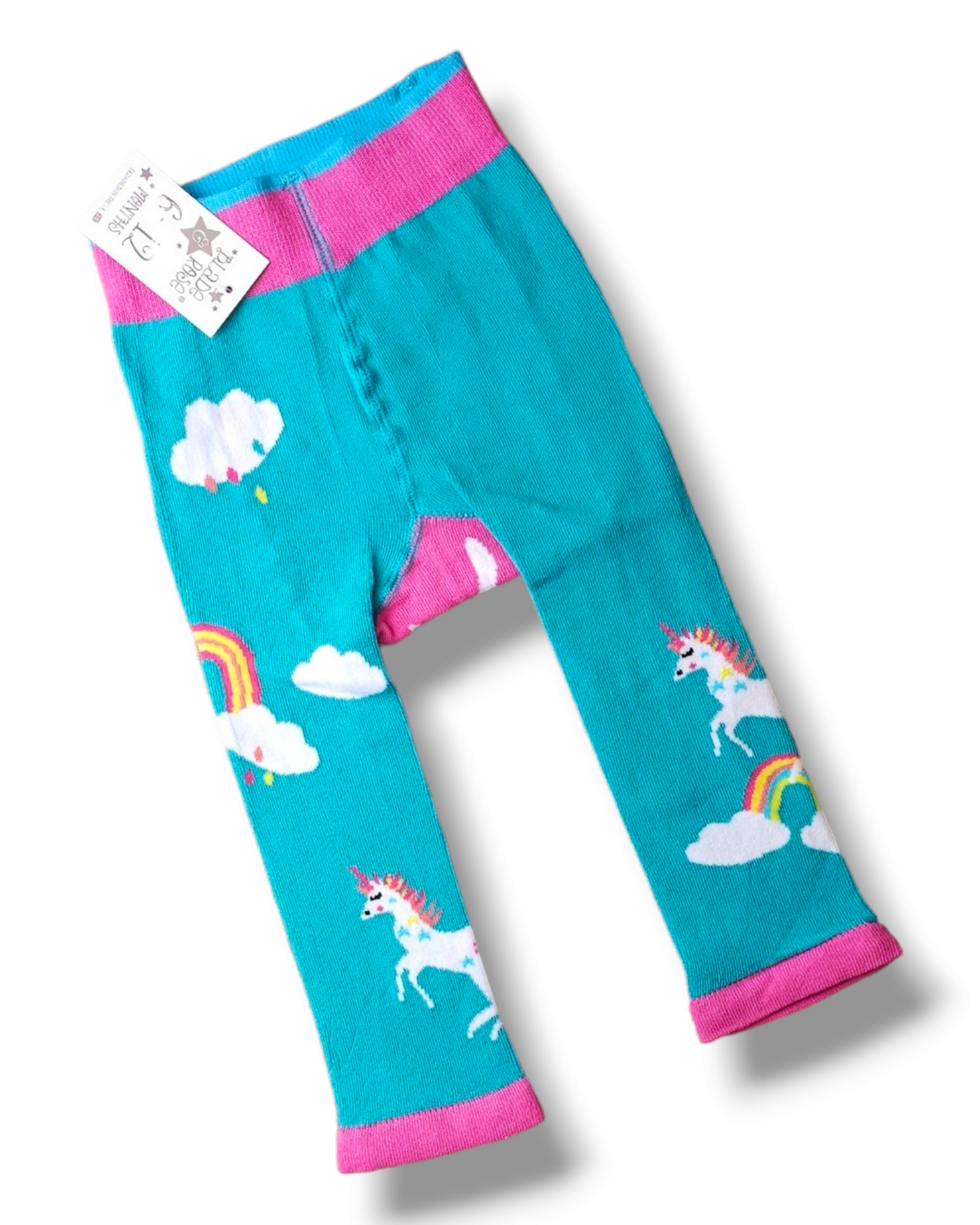 Blade and Rose Flying Unicorns and Rainbows Leggings 6-12 Months