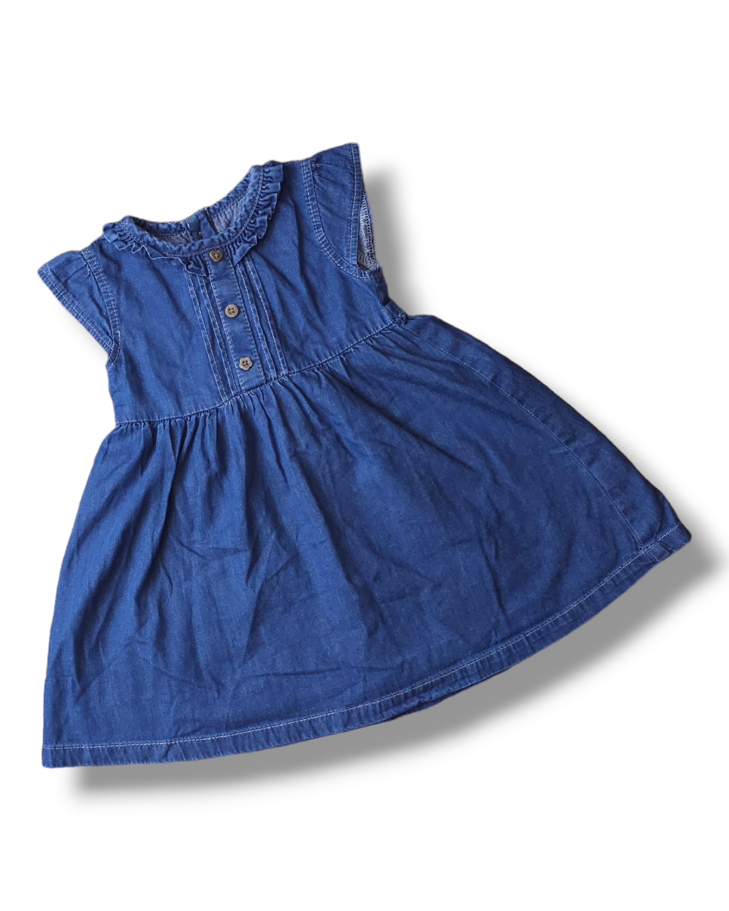 George Denim Dress 6-9 Months