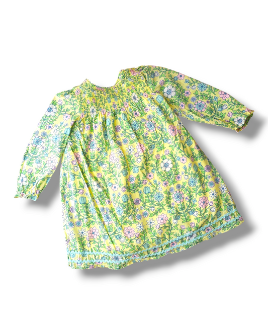 Little Bird Floral Pastel Dress 18-24 Months