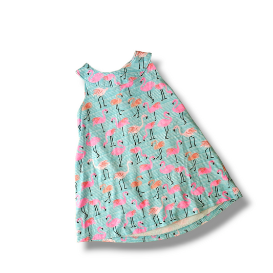 Mini Club Flamingo Dress 12-18 Months