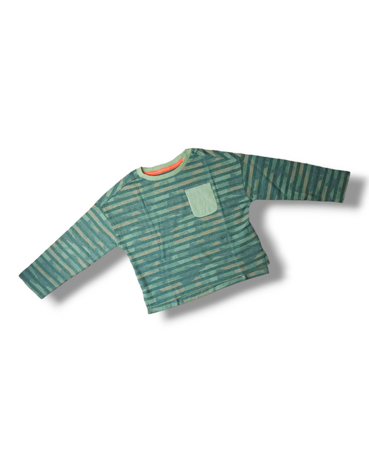 Boden Camo Stripe Pocket Top 2-3 Years, 3-4 Years, 4-5 Years, 5-6 Years