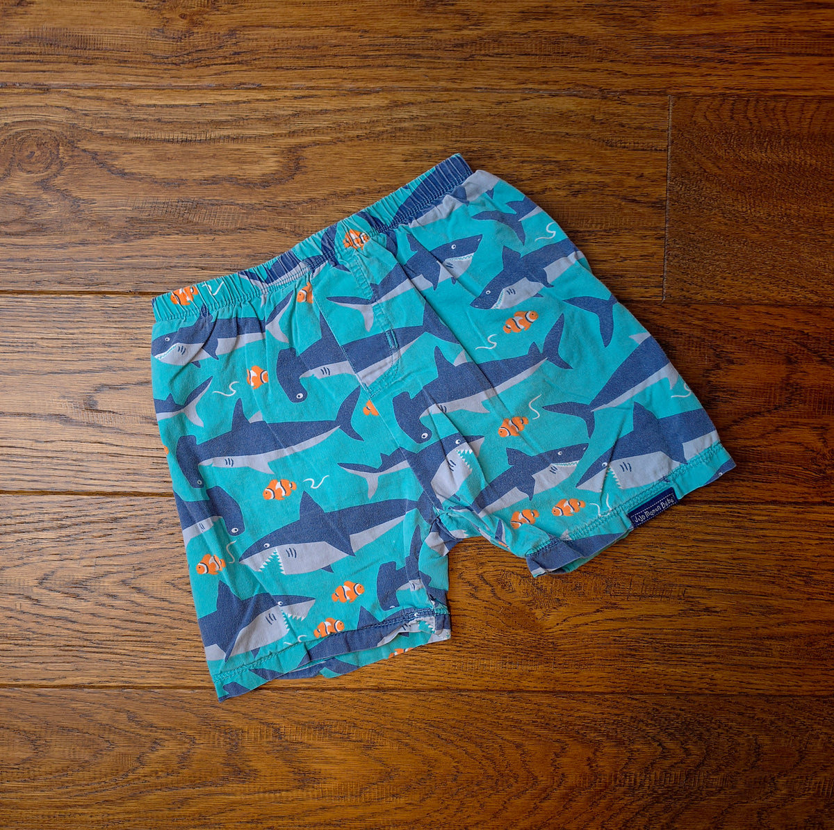 Jojo Maman Shark Swimming Trunks 1-2 Years.