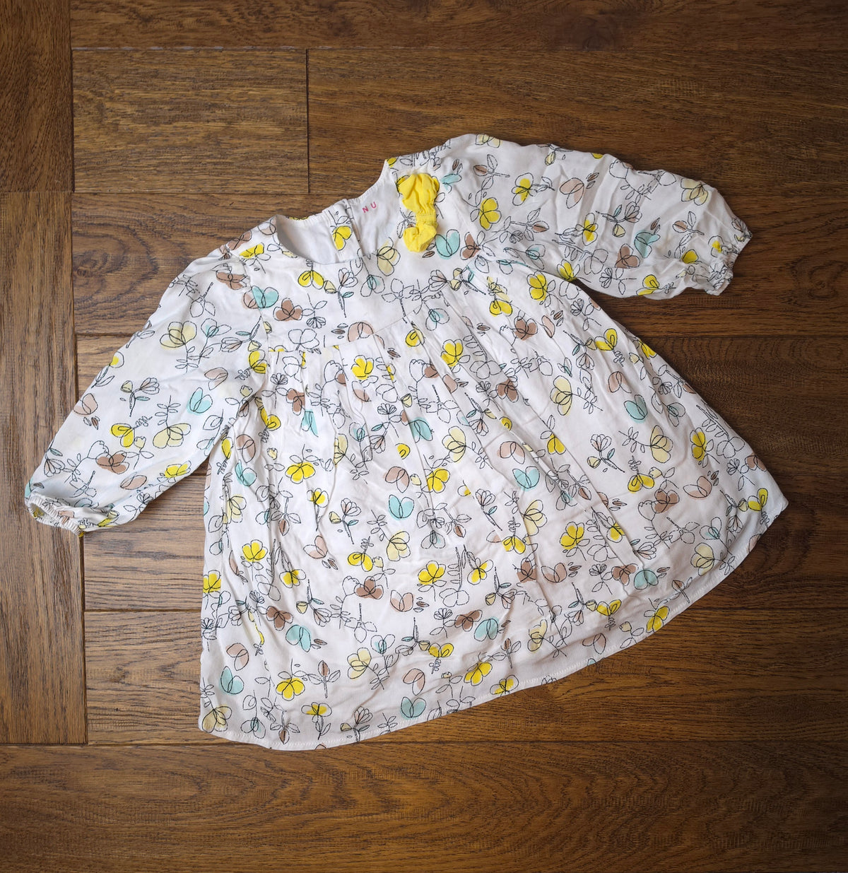 Nutmeg Floral Dress 2-3 Years.