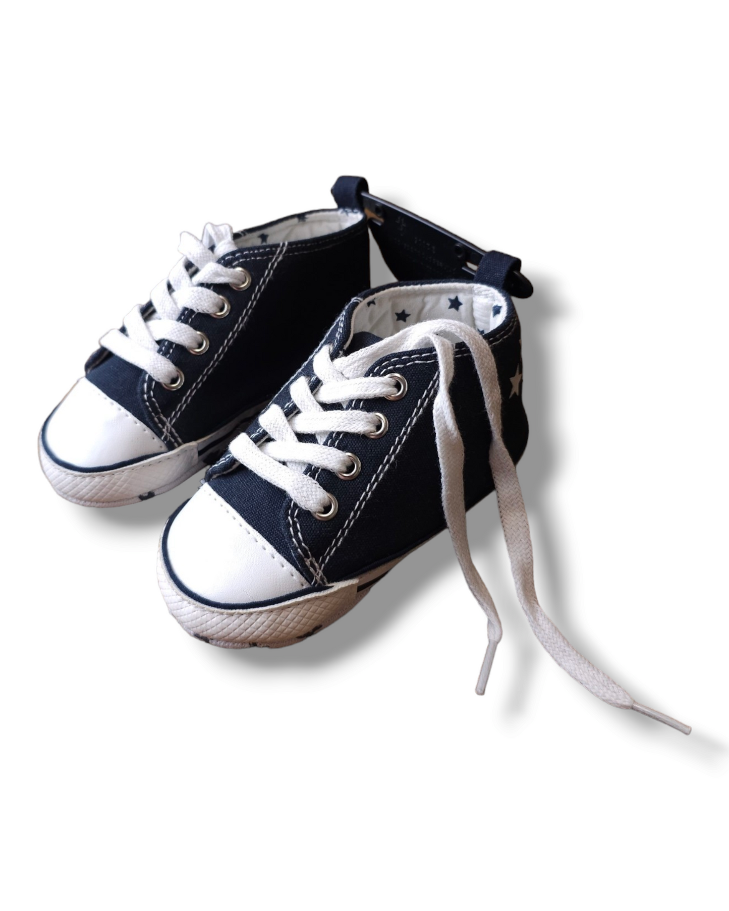 Next Starry Soft Soled Canvas Shoes UK 4 Infant